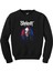 Slipknot Mick Thomson Face Siyah Sweatshirt 1