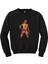 Deadpool x Men Logo Siyah Sweatshirt 1