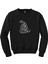 Metallica Snake Logo Siyah Sweatshirt 1