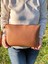 Kadın Düz Desenli El Askılı Portföy Clutch Çanta 3