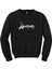 Venom Logo Text Siyah Sweatshirt 1
