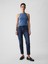 Kadın Lacivert Mid Rise Girlfriend Jean Pantolon 1