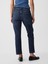 Kadın Lacivert Mid Rise Girlfriend Jean Pantolon 6
