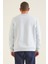 Erkek Açık Gri Gizli Cep Detaylı Sweatshirt 88292-90 4