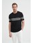 Triko Siyah Erkek T-Shirt 3040 1