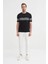 Triko Siyah Erkek T-Shirt 3040 5