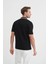 Triko Siyah Erkek Polo Yaka T-Shirt 3037 3