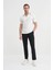Triko Beyaz Erkek Polo Yaka T-Shirt 3037 2