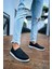 SHO091 Bağcıksız Slip-On Rbt Brecon Erkek Ayakkabı Sıyah 4