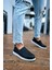SHO091 Bağcıksız Slip-On Rbt Brecon Erkek Ayakkabı Sıyah 5