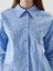 Lcw Modest Çiçekli Oversize Poplin Kadın Gömlek Tunik 3