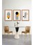 Modern Tarzda Minimalist Salon Tablosu 3 Parça Ahşap Mdf Baskı 1