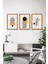 Modern Tarzda Minimalist Salon Tablosu 3 Parça Ahşap Mdf Baskı 4