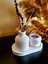 Mor Beton Mum ve Vazolu Set (3 Parça Set) 2