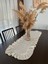 Fırfırlı Keten Runner 40 x 120 - Natural 3