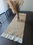 Fırfırlı Jüt Runner 40 x 120 3