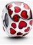 Kalpler Yuvarlak Klips Charm 2