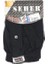 Seher Erkek Boxer 4'lü Paket Lacivert-Füme-Gri-Siyah Asorti 5