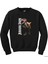 Jurassic Park Raptor Siyah Sweatshirt 2