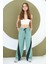 Kız Çocuk Oversize Pamuk Bel Lastikli Geniş Paça Eşofman ALTI-EŞF-0004 4