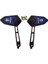 Motosiklet Ayna Universal Mavi Ayarlama Vidalı 8mm 10MM 1