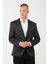 Erkek Slim Fit Blazer Ceket Koyu Gri 3