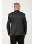 Erkek Slim Fit Blazer Ceket Koyu Gri 4