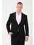 Erkek Slim Fit Blazer Ceket Siyah 1