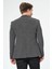 Erkek Slim Fit Blazer Ceket Antrasit 4
