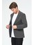 Erkek Slim Fit Blazer Ceket Antrasit 2