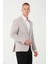 Erkek Slim Fit Blazer Ceket Krem 3