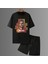 Barış Alper Fotograf Forma Baskılı Unisex Tişört Regular Fit T-Shirt Şort Takımı 1