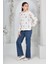 Kız Çocuk Pamuk Gabardin Geniş Paça Kargo Cepli Pantolon - Rahat ve ŞIK-PNT-0047 5