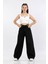 Kız Çocuk Pamuk Baggy Fit Geniş Paça Kot PANTOLON-PNT-0046 1