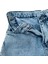 Kız Çocuk Pamuk Baggy Fit Geniş Paça Kot PANTOLON-PNT-0046 4