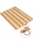 Yıkanabilir Et Meyve Sebze Ekmek Kesme Tahtası 22X32CM Bambu Kesme Tahtası Antibakteriyel Özellikli 2