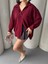 Kadın Flory Ayrobin Oversize Tek Cep Gömlek 3
