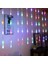 Vitrin Mekan Süsleme Su Damlası Salkım LED Işık Renkli LED Işık 3 Metre 1.20 cm Dal Renkli LED Işık 1
