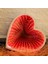 3D Sıradışı Kalp Işıklı Kalp 3D Heart Tunnel Lamp Red Light 3D Işıklı Usb+ Kalpli Pilli LED Işık 5