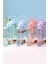 3'lü Motivasyonel Sporcu Su Şişesi Tritan Suluk Su Matarası Pipetli Stickerlı Suluk 2000+900+500ML 2