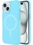 Apple iPhone 15 Plus Kılıf Iceflex Premium Magsafeli Transparan Sert Silikon Kapak 1