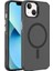 Apple iPhone 15 Kılıf Şeffaf Magsafeli ve Mat Buz Tasarımlı Ice Armor Sert Silikon Kapak 1