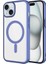 Apple iPhoneone 15 Plus Kılıf Magsafe Destekli Zenova Pc Silikon Kapak 1