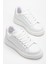 Berny Kadın Beyaz Cilt Spor Ayakkabı 2