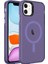 Apple iPhone 11 Kılıf Iceflex Premium Magsafeli Transparan Sert Silikon Kapak 1