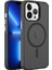Apple iPhone 13 Pro Kılıf Iceflex Premium Magsafeli Transparan Sert Silikon Kapak 1
