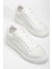 Jose Kadın Beyaz Triko Spor Ayakkabı 2