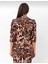 Leopar Desenli Blazer Ceket 4