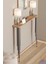 Pinhalhome Dresuar Petek Üstü Raf Oval Kenar Atlantik Çam Gümüş Ayak 80*18CM(70CM Altı Petekler Için Uygun) 4