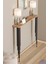 PinhalHome Dresuar Petek Üstü Raf Oval Kenar Atlantik Çam Siyah Ayak 80*18cm(70cm Altı Petekler İçin Uygun) 2